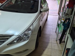 2012 Hyundai Sonata VI (YF), белый, 1100000 рублей, вид 2