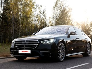 2021 Mercedes-Benz S-Класс 580 Long 4MATIC VII (W223), чёрный, 11200000 рублей, вид 4