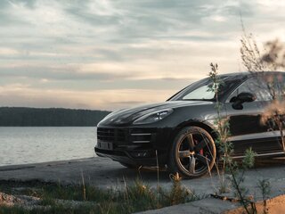 2014 Porsche Macan Turbo I, чёрный, 3333333 рублей, вид 1