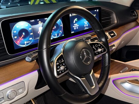 2021 Mercedes-Benz GLE Coupe 400 d II (C167), чёрный, 5600000 рублей, вид 4