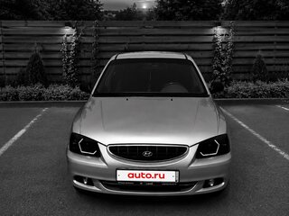 2005 Hyundai Accent ТагАЗ II, серебристый, 480000 рублей, вид 1