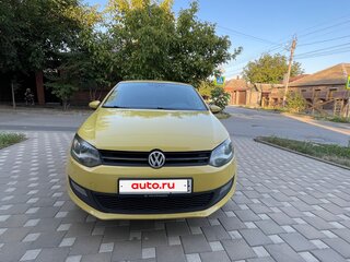 2011 Volkswagen Polo V, жёлтый, 600000 рублей, вид 5