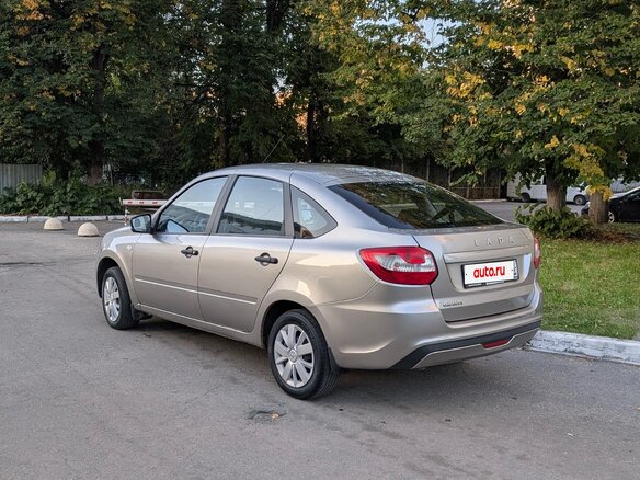 2021 Lada (ВАЗ) Granta I Рестайлинг, серый, 499000 рублей - вид 6