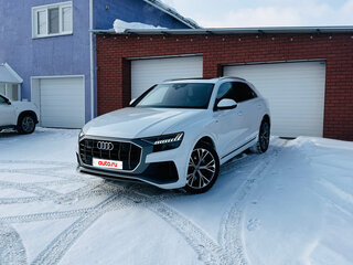 2020 Audi Q8 50 TDI I (4M), белый, 7950000 рублей, вид 1