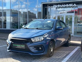 2017 Lada (ВАЗ) Vesta I, синий, 544000 рублей, вид 1