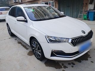 2022 Skoda Rapid II, белый, 1650000 рублей, вид 3