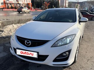 2011 Mazda 6 II (GH) Рестайлинг, белый, 900000 рублей, вид 2