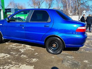 2008 Fiat Albea I Рестайлинг, синий, 350000 рублей, вид 4