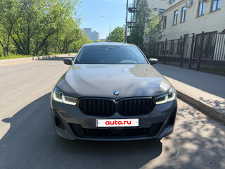 2021 BMW 6 серии Gran Turismo 630d xDrive IV (G32) Рестайлинг, серый, 5200000 рублей, вид 3