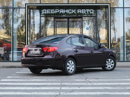 2010 Hyundai Elantra IV (HD), фиолетовый, 660000 рублей, вид 3