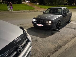 1990 BMW 5 серии 525i III (E34), чёрный, 150000 рублей, вид 1