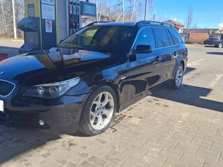 2006 BMW 5 серии 525d V (E60/E61), чёрный, 1050000 рублей, вид 3
