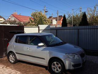 2009 Skoda Fabia II, серебристый, 590000 рублей, вид 2