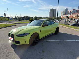 2021 BMW M4 Competition Package G82/G83, жёлтый, 8000000 рублей, вид 3