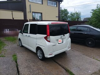 2021 Toyota Roomy I Рестайлинг, белый, 1150000 рублей, вид 4