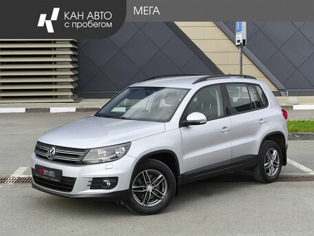 2013 Volkswagen Tiguan I Рестайлинг, серебристый, 1258000 рублей, вид 1