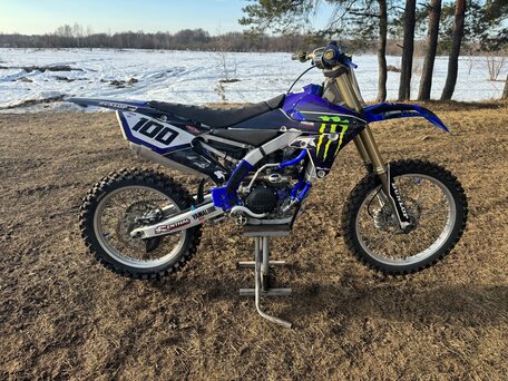 2014 Yamaha YZ250F, синий, 370000 рублей, вид 3