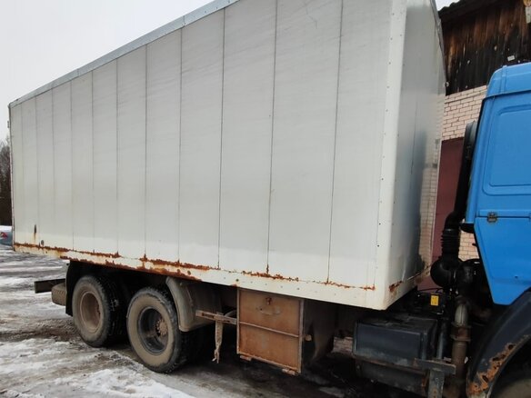 2009 КамАЗ 53215, синий, 1100000 рублей - вид 10