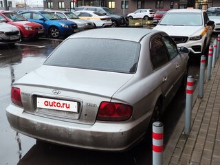 2005 Hyundai Sonata IV (EF) Рестайлинг, серый, 400000 рублей, вид 3