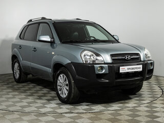 2007 Hyundai Tucson I, голубой, 659585 рублей, вид 3