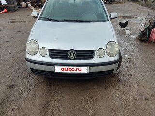 2002 Volkswagen Polo IV, серебристый, 300000 рублей, вид 2