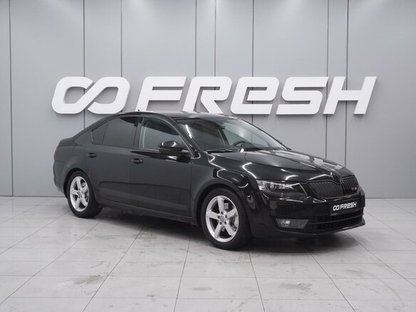 2015 Skoda Octavia III (A7), чёрный, 1170000 рублей
