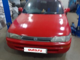 1993 Toyota Corolla VII (E100), красный, 250000 рублей, вид 3