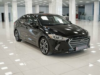 2017 Hyundai Elantra VI (AD), чёрный, 819000 рублей, вид 3