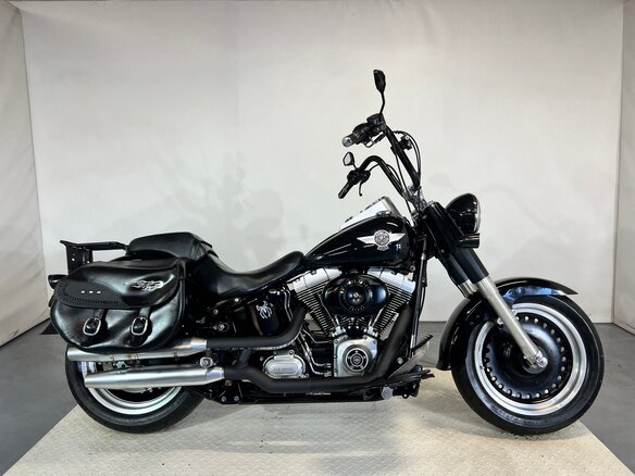 2009 Harley-Davidson Fat Boy, чёрный, 549000 рублей