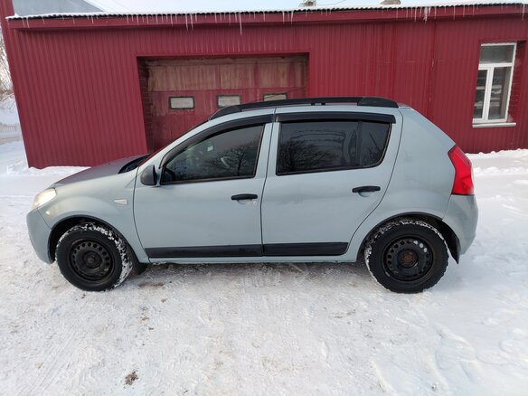 2011 Renault Sandero I, синий, 495000 рублей - вид 17