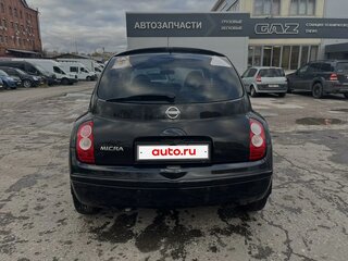 2007 Nissan Micra III (K12), чёрный, 400000 рублей, вид 4