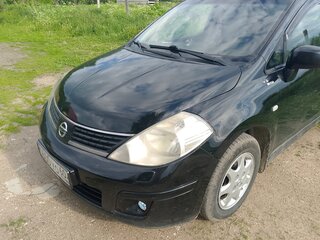 2008 Nissan Tiida I, чёрный, 570000 рублей, вид 3