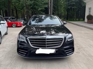 2020 Mercedes-Benz S-Класс 450 Long VI (W222, C217) Рестайлинг, чёрный, 4350000 рублей, вид 2