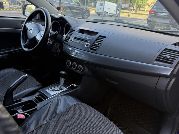 2008 Mitsubishi Lancer X, синий, 485000 рублей - вид 5