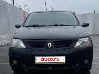2009 Renault Logan I, чёрный, 500000 рублей, вид 1
