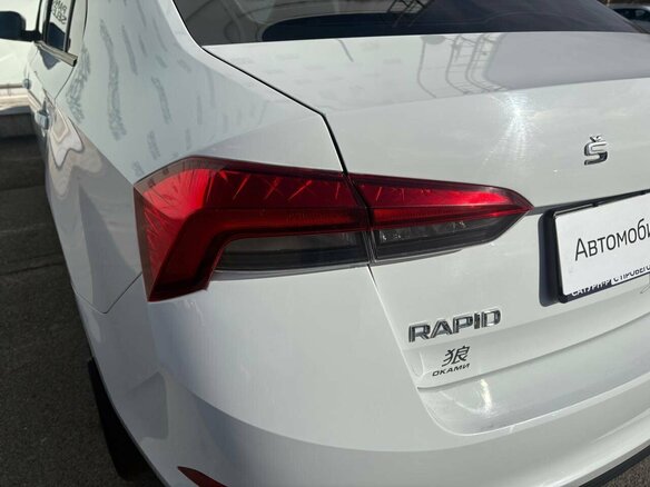 2020 Skoda Rapid II, белый - вид 8