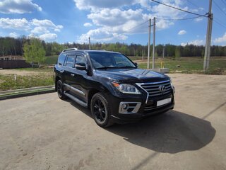 2012 Lexus LX 570 III Рестайлинг, чёрный, 4250000 рублей, вид 3