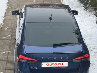 2021 Skoda Rapid II, синий, 2000000 рублей, вид 4