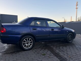 2003 Mitsubishi Carisma I Рестайлинг, синий, 170000 рублей, вид 3