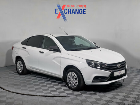 2017 Lada (ВАЗ) Vesta I, белый, 572000 рублей, вид 2