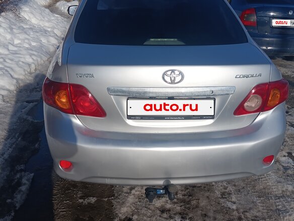 2008 Toyota Corolla X (E140, E150), серебристый, 595000 рублей - вид 2
