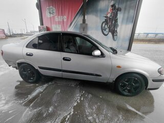 2001 Nissan Almera II (N16), серебристый, 220000 рублей, вид 2