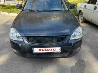 2007 Lada (ВАЗ) Priora I, чёрный, 190000 рублей, вид 3