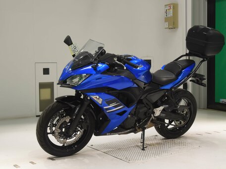 2018 Kawasaki Ninja 650, синий, 690000 рублей, вид 5