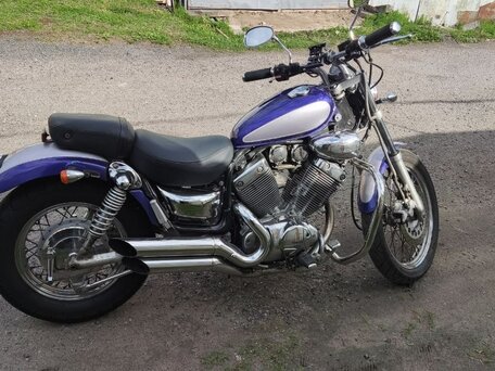 1994 Yamaha XV400 Virago, синий, 220000 рублей, вид 5