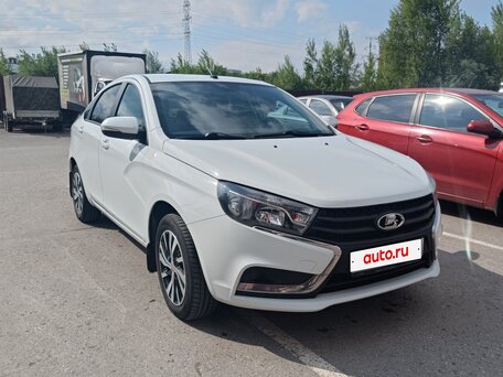 2018 Lada (ВАЗ) Vesta I, белый, 780000 рублей, вид 2