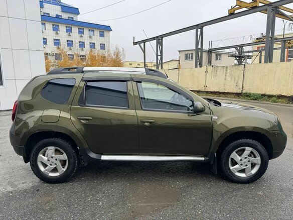 2017 Renault Duster I Рестайлинг, зелёный, 850000 рублей - вид 6