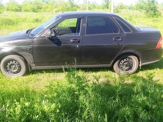 2017 Lada (ВАЗ) Priora I Рестайлинг, чёрный, 600000 рублей, вид 4
