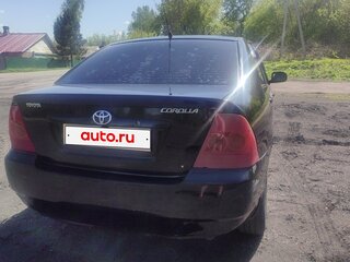 2006 Toyota Corolla IX (E120, E130) Рестайлинг, чёрный, 600000 рублей, вид 2