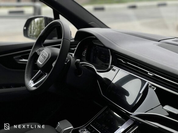 2025 Audi Q7 45 TFSI II (4M) Рестайлинг 2, синий, 11890000 рублей - вид 18